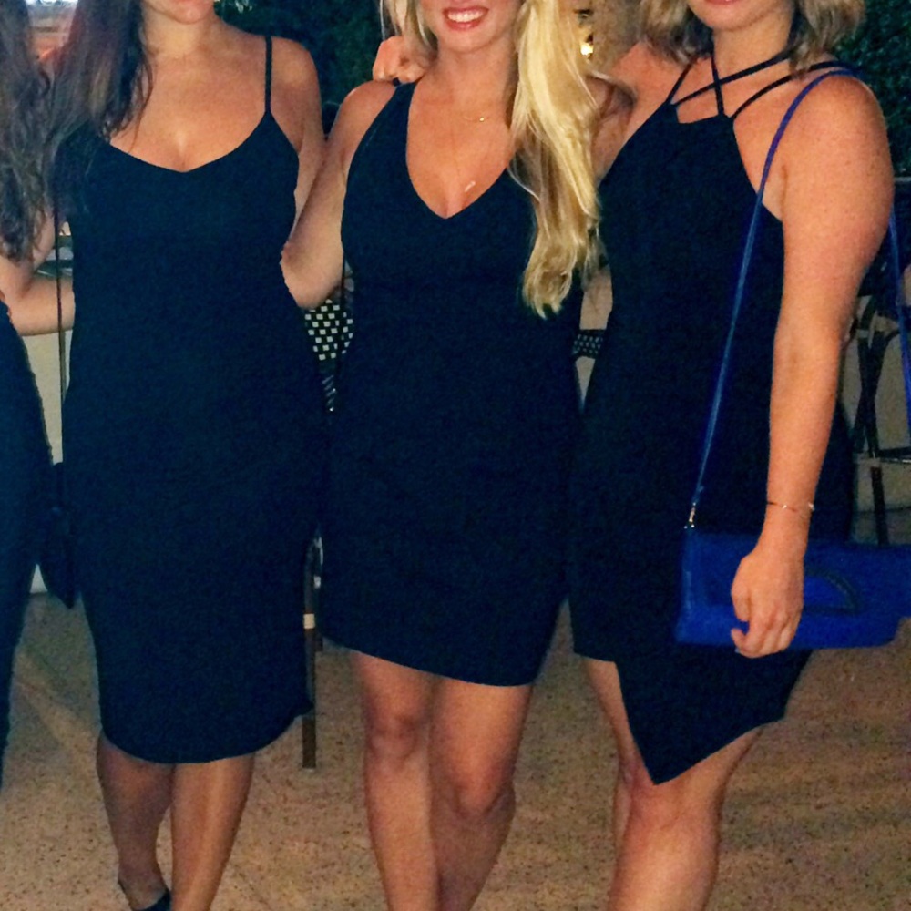 Black party dress